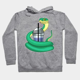 Snake Bubble tea Hoodie